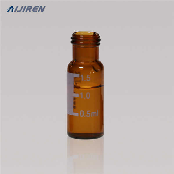 Iso9001 amber vials and caps for liquid autosampler